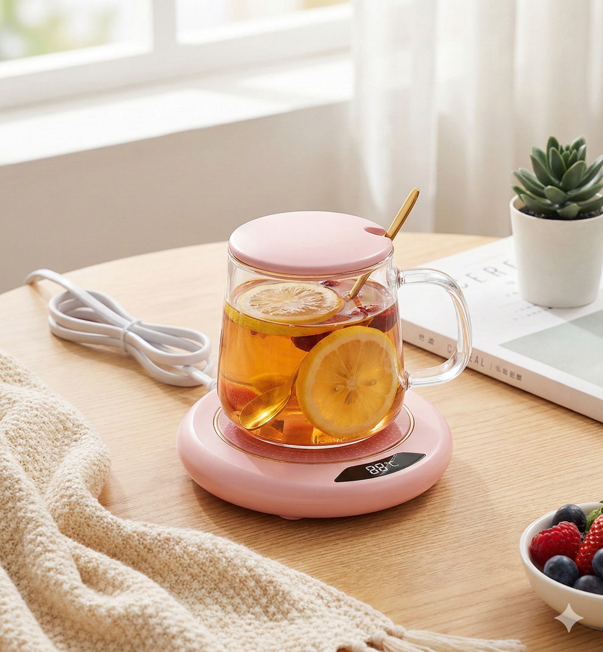 Smart Beverage Warming Coaster